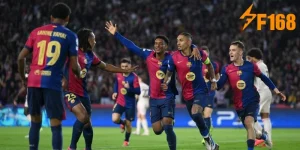 Barca: Ngã Tại La Liga, Ra Oai Ở C1